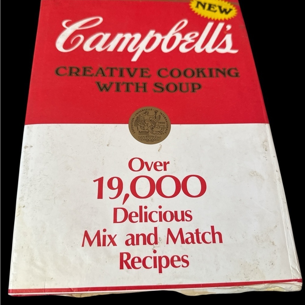 Creative Cooking with Soup Cookbook - Red and White